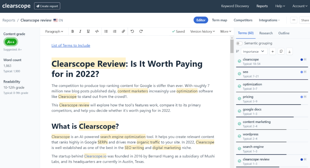 Clear Scope Review & Expect Advice6