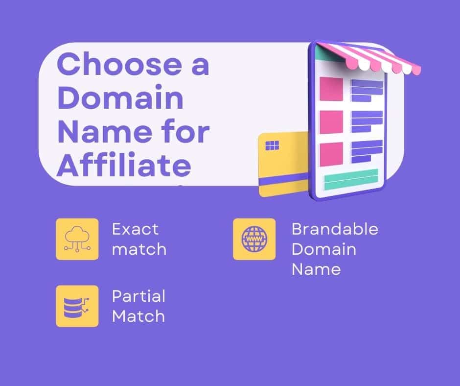 Choose a Domain Name for Affiliate Marketing