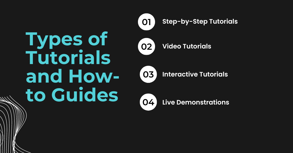 Types-of-tutorials-and-how-to-guides